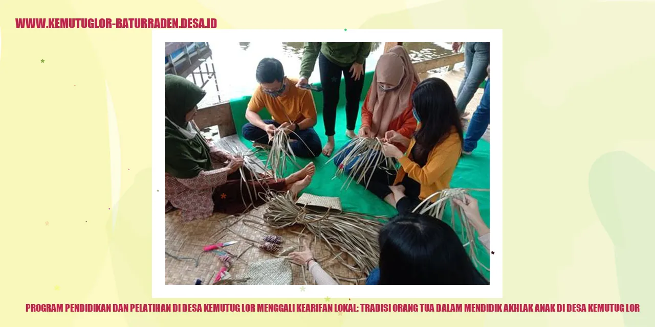 Tradisi Orang Tua di Desa Kemutug Lor