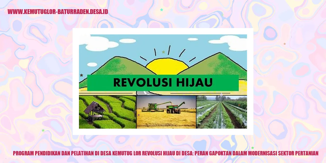 Revolusi Hijau di Desa Kemutug Lor: Peran Gapoktan dalam Modernisasi Sektor Pertanian