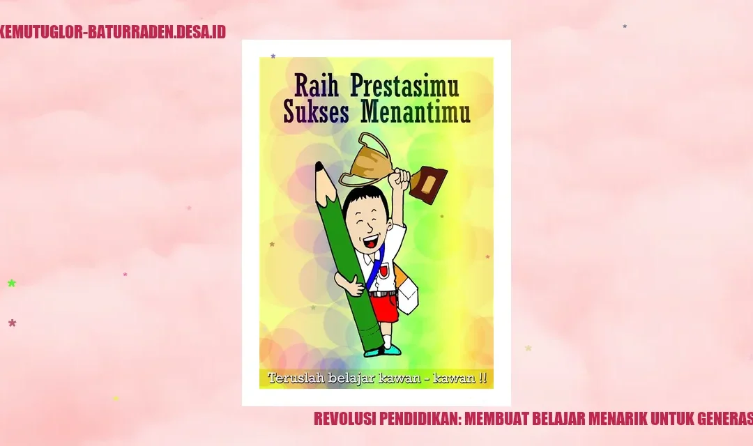 Inovasi Pendidikan Generasi Muda