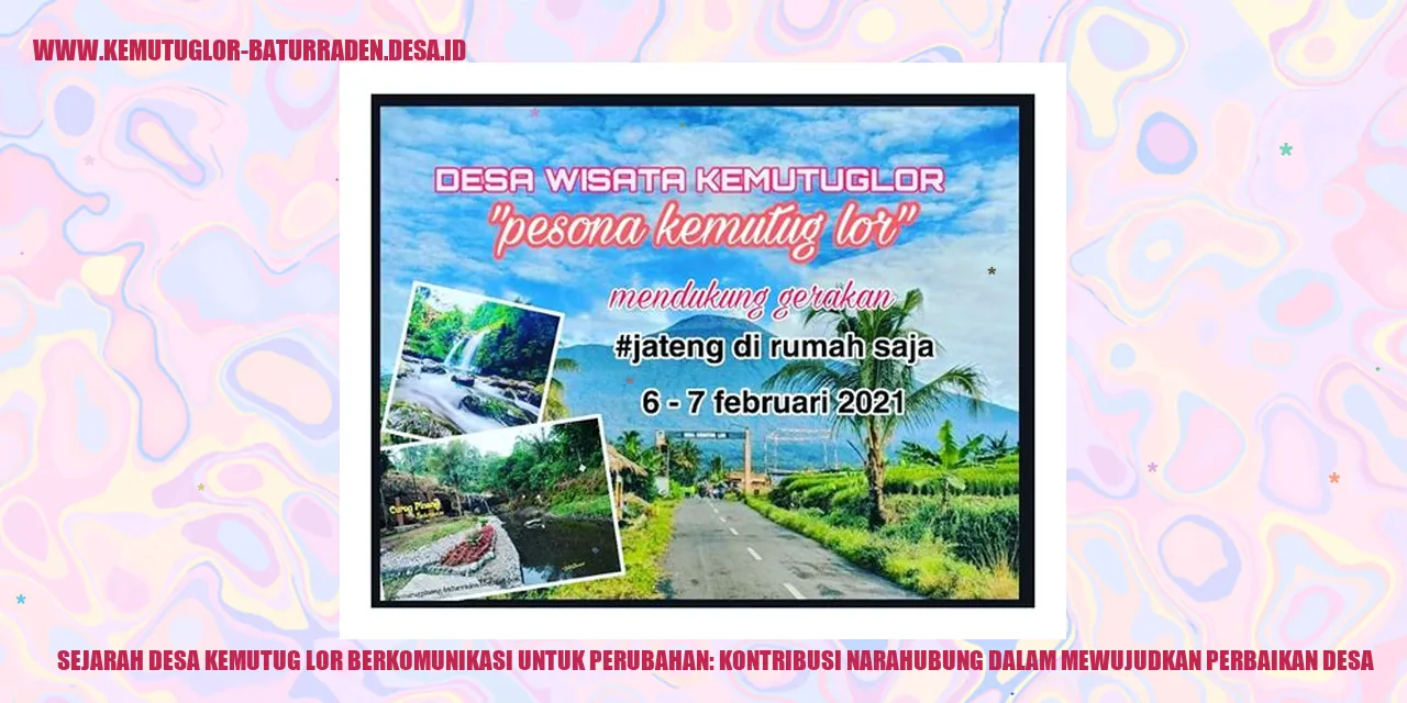 Gambar Sejarah Desa Kemutug Lor