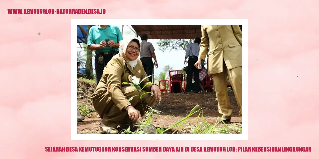 Gambar Konservasi Sumber Daya Air di Desa Kemutug Lor