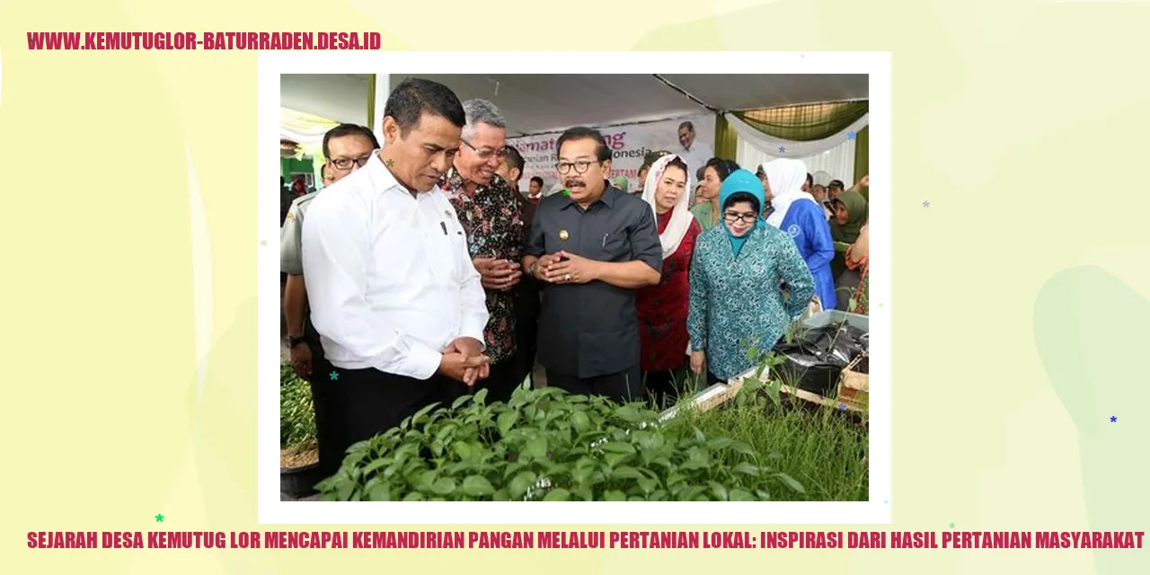 Desa Kemutug Lor: Inspirasi Pertanian Lokal