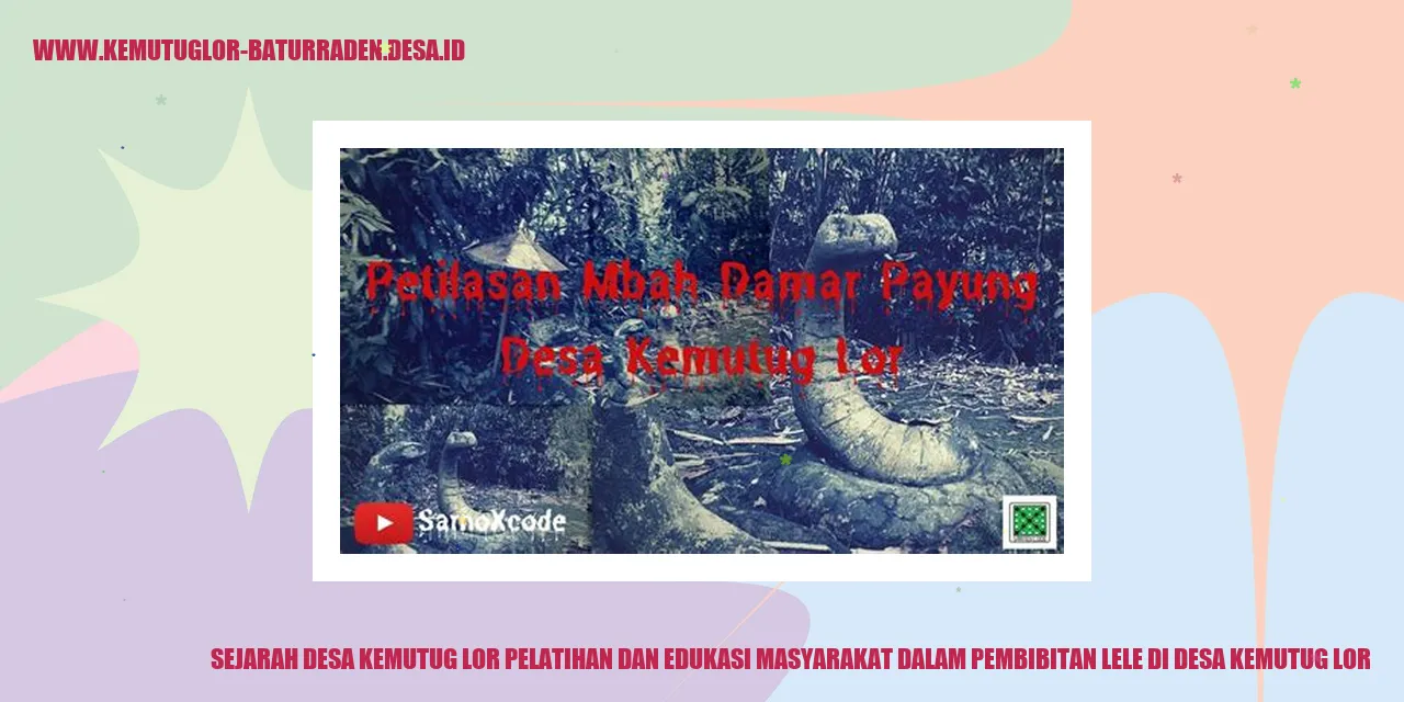 Sejarah Desa Kemutug Lor