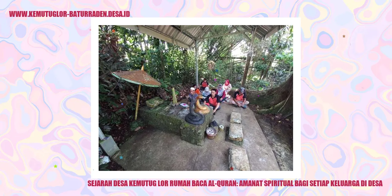 Rumah Baca Al-Quran di Desa Kemutug Lor