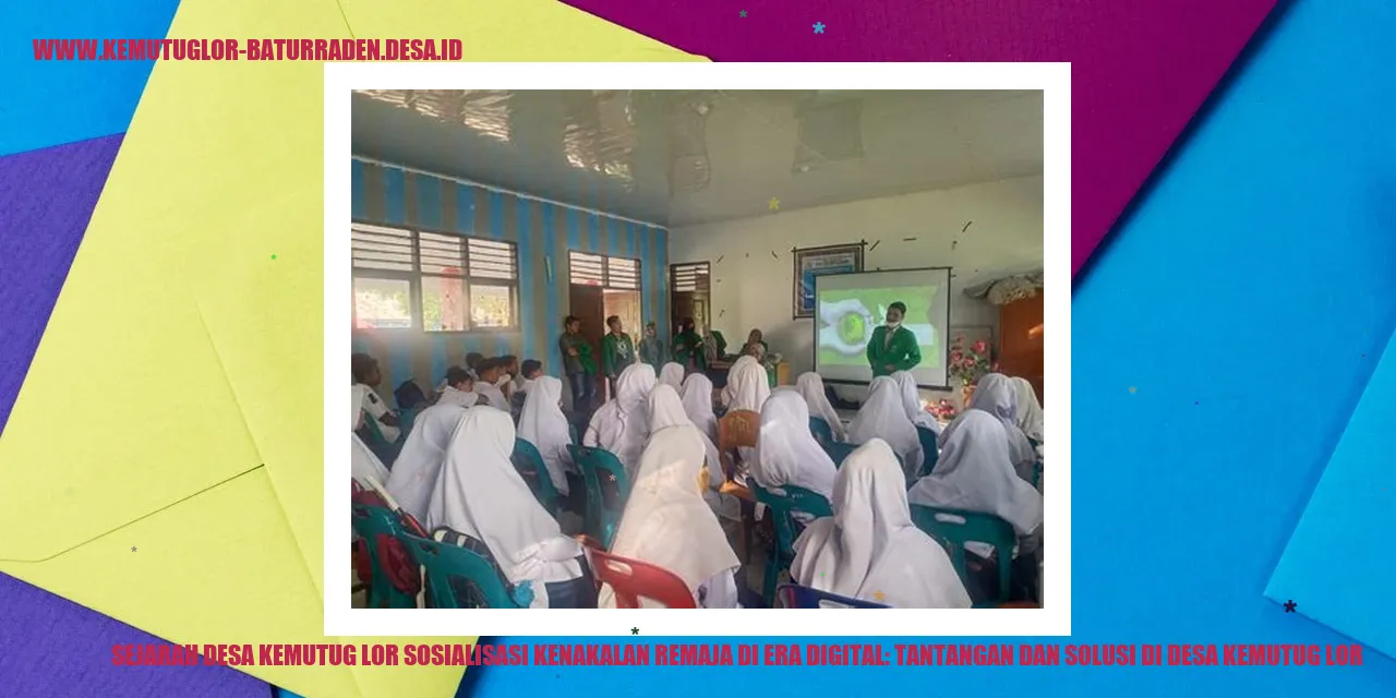 Sejarah Desa Kemutug Lor