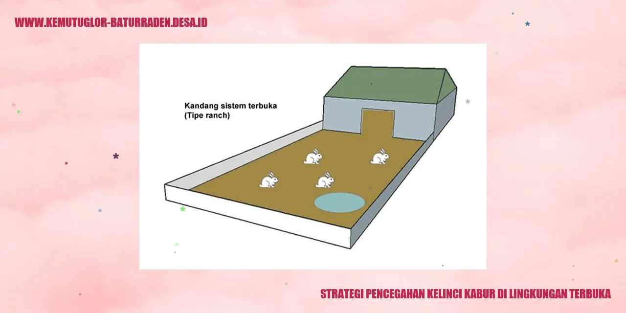 Strategi Pencegahan Kelinci Kabur di Lingkungan Terbuka