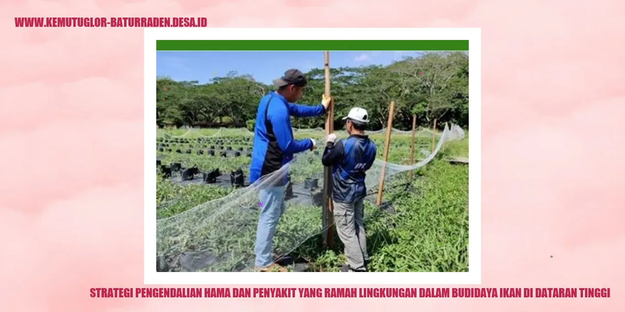 Kualitas Air Budidaya Ikan