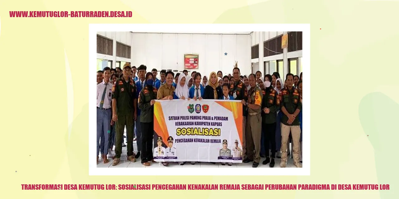 Desa Kemutug Lor Transformed